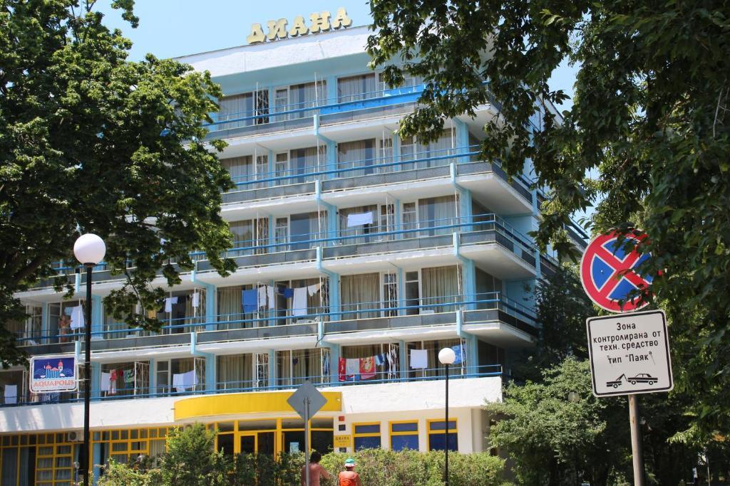 Diana Hotel Golden Sands Exterior photo